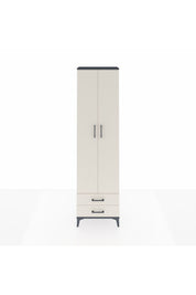 Arges Dolap 3 Raflı 2 Çekmeceli Tek Askılı 60x30x221 - S29M007V4A