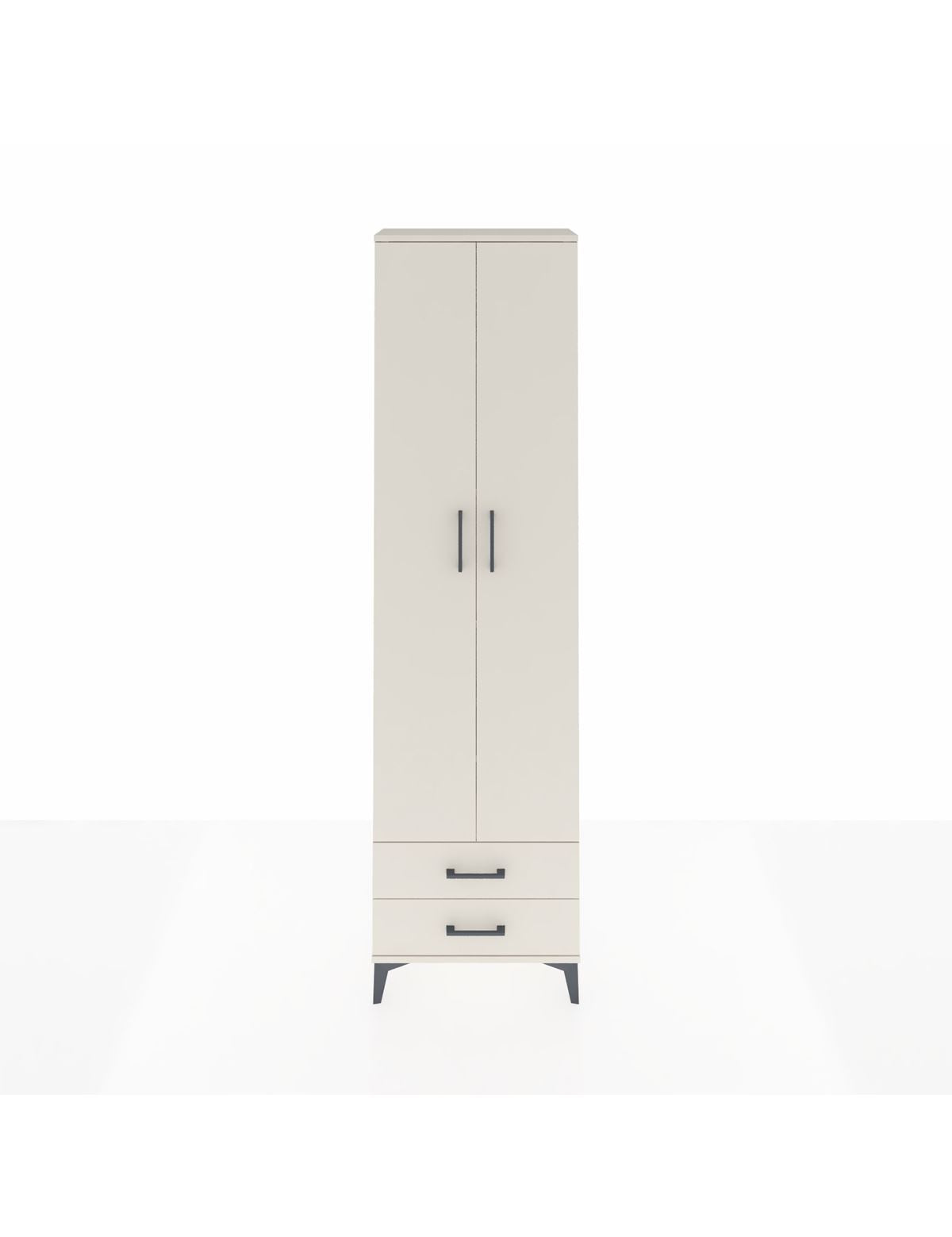 Arges Dolap 5 Raflı 2 Çekmeceli 2 Kapaklı 60x30x221 Aytaşı-Aytaşı