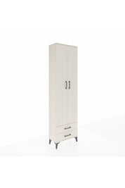 Arges Dolap 5 Raflı 2 Çekmeceli 2 Kapaklı 60x30x221 Aytaşı-Aytaşı