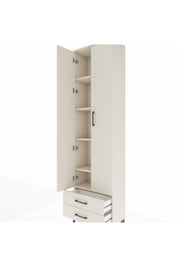 Arges Dolap 5 Raflı 2 Çekmeceli 2 Kapaklı 60x30x221 Aytaşı-Aytaşı