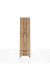 Arges Dolap 5 Raflı 2 Çekmeceli 2 Kapaklı 60x30x221 Aytaşı-Çam