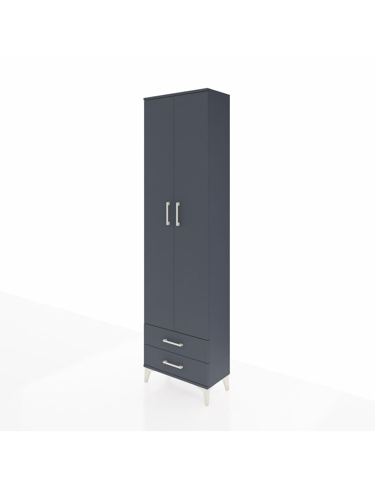 Arges Dolap 5 Raflı 2 Çekmeceli 2 Kapaklı 60x30x221 - S29M008V5A
