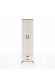 Arges Dolap 5 Raflı 2 Çekmeceli 2 Kapaklı 60x30x221 Çam-Aytaşı