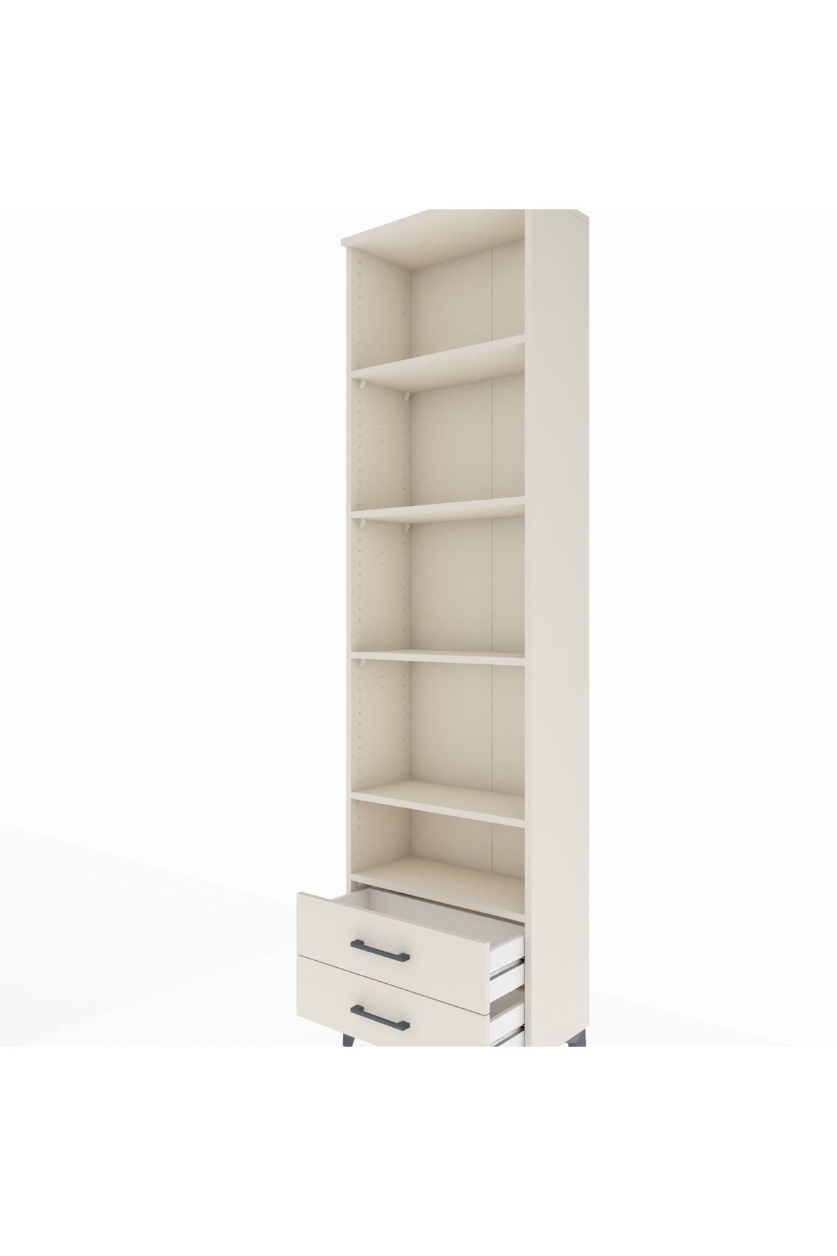 Arges Dolap 5 Raflı 2 Çekmeceli 60x30x221 Aytaşı-Aytaşı