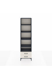 Arges Dolap 5 Raflı 2 Çekmeceli 60x30x221 Antrasit-Aytaşı