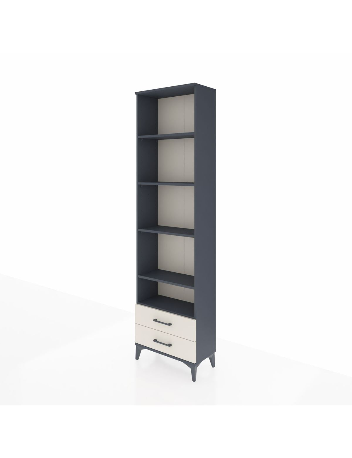 Arges Dolap 5 Raflı 2 Çekmeceli 60x30x221 - S29M009V4A
