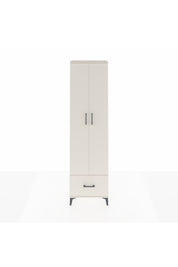 Arges Dolap 3 Raflı Tek Çekmeceli Tek Askılı 60x30x221 Aytaşı-Aytaşı