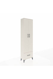 Arges Dolap 3 Raflı Tek Çekmeceli Tek Askılı 60x30x221 Aytaşı-Aytaşı