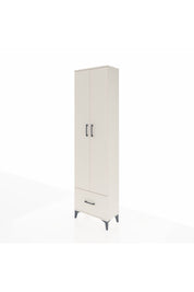 Arges Dolap 5 Raflı Tek Çekmeceli 2 Kapaklı 60x30x221 Aytaşı-Aytaşı