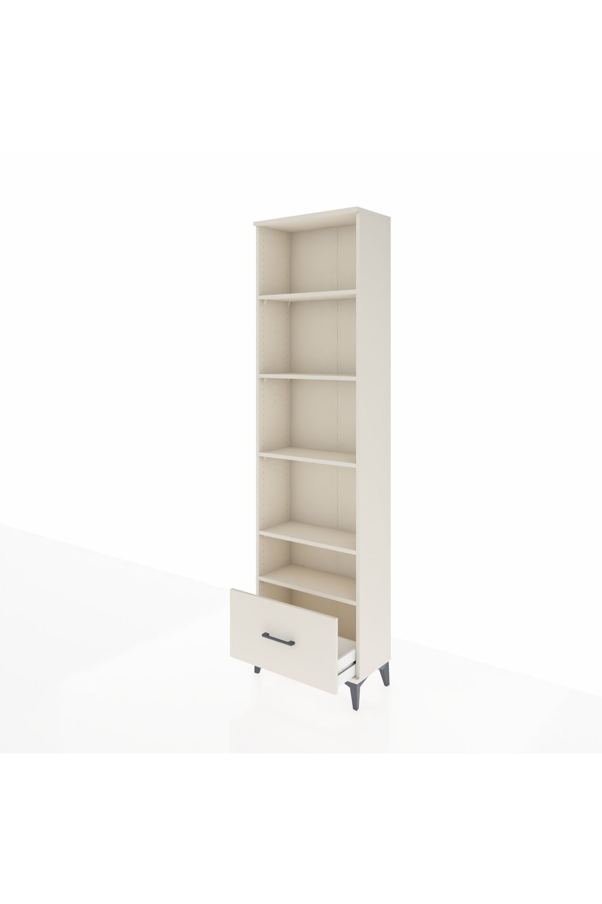 Arges Dolap 5 Raflı Tek Çekmeceli 60x30x221 Aytaşı-Aytaşı