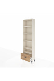 Arges Dolap 5 Raflı Tek Çekmeceli 60x30x221 Aytaşı-Çam