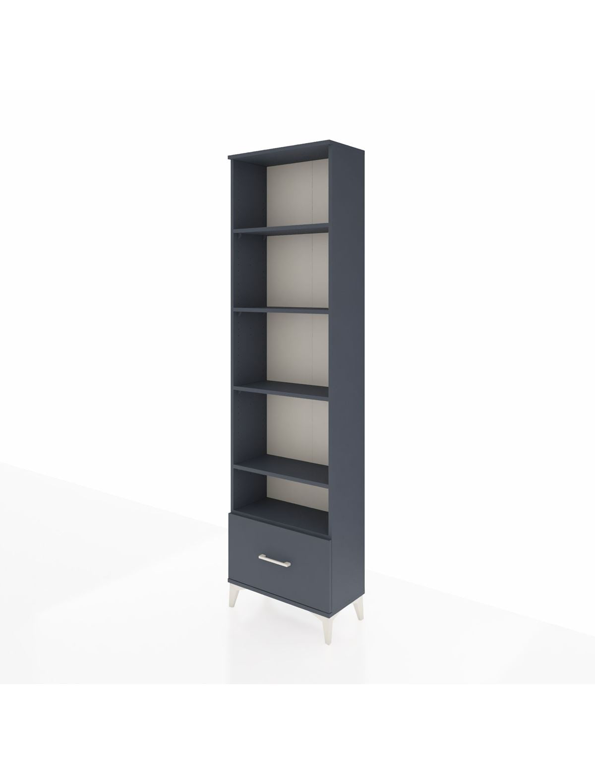 Arges Dolap 5 Raflı Tek Çekmeceli 60x30x221 - S29M012V5A