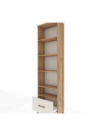 Arges Dolap 5 Raflı Tek Çekmeceli 60x30x221 Çam-Aytaşı