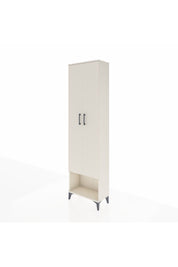 Arges Dolap 3 Raflı 2 Kapaklı Tek Askılı 60x30x221 Aytaşı-Aytaşı