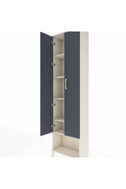 Arges Dolap 5 Raflı 2 Kapaklı 60x30x221 Aytaşı-Antrasit