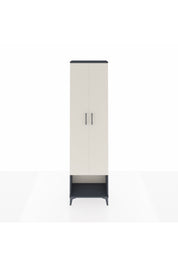 Arges Dolap 5 Raflı 2 Kapaklı 60x30x221 Antrasit-Aytaşı