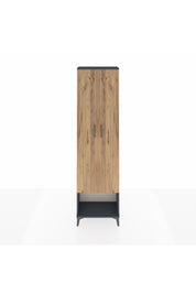 Arges Dolap 5 Raflı 2 Kapaklı 60x30x221 Antrasit-Çam