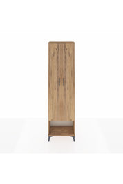 Arges Dolap 5 Raflı 2 Kapaklı 60x30x221 Çam-Çam