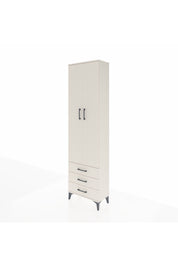 Arges Dolap 3 Raflı 3 Çekmeceli Tek Askılı 60x30x221 Aytaşı-Aytaşı