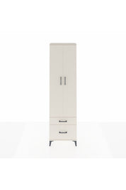 Arges Dolap 3 Raflı 2 Çekmeceli Tek Askılı 60x30x221 Aytaşı-Aytaşı