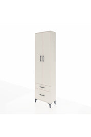 Arges Dolap 4 Raflı 2 Çekmeceli 2 Kapaklı 60x30x221 Aytaşı-Aytaşı