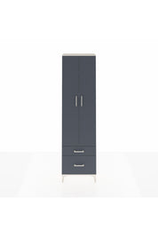 Arges Dolap 4 Raflı 2 Çekmeceli 2 Kapaklı 60x30x221 Aytaşı-Antrasit