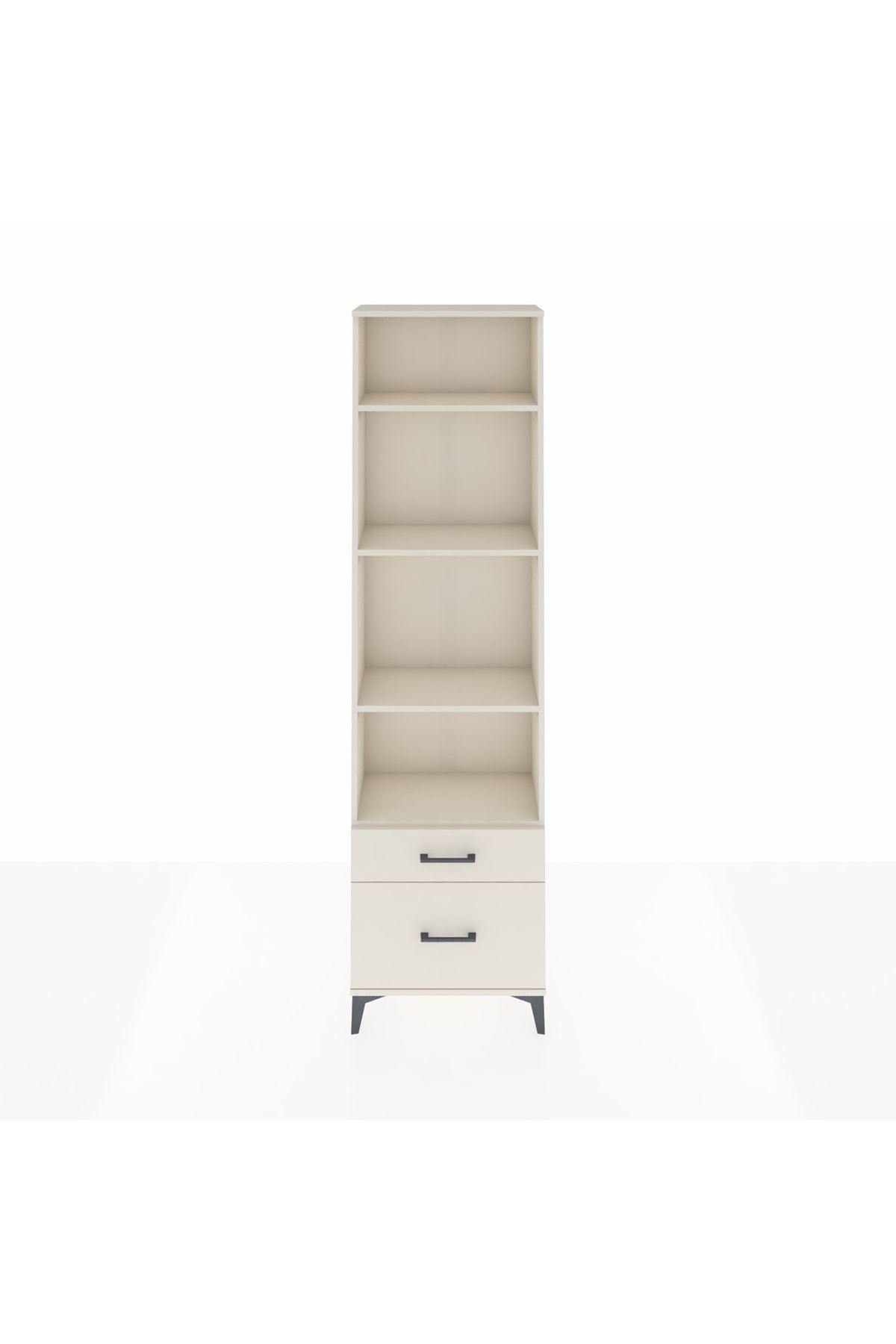 Arges Dolap 4 Raflı 2 Çekmeceli 60x30x221 Aytaşı-Aytaşı