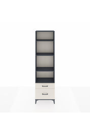 Arges Dolap 4 Raflı 2 Çekmeceli 60x30x221 Antrasit-Aytaşı