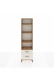 Arges Dolap 4 Raflı 2 Çekmeceli 60x30x221 Çam-Aytaşı