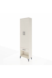 Arges Dolap 3 Raflı Tek Çekmeceli Tek Askılı 60x30x221 Aytaşı-Aytaşı