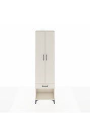 Arges Dolap 4 Raflı Tek Çekmeceli 2 Kapaklı 60x30x221 Aytaşı-Aytaşı