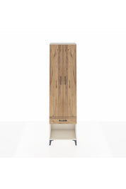 Arges Dolap 4 Raflı Tek Çekmeceli 2 Kapaklı 60x30x221 Aytaşı-Çam