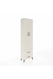 Arges Dolap 3 Raflı 2 Çekmeceli Tek Askılı 60x30x221 Aytaşı-Aytaşı