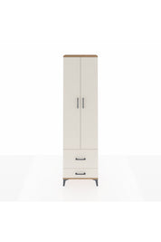 Arges Dolap 4 Raflı 2 Çekmeceli 2 Kapaklı 60x30x221 Çam-Aytaşı