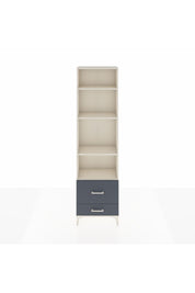 Arges Dolap 4 Raflı 2 Çekmeceli 60x30x221 Aytaşı-Antrasit