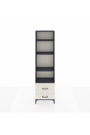 Arges Dolap 4 Raflı 2 Çekmeceli 60x30x221 Antrasit-Aytaşı