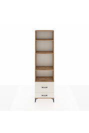 Arges Dolap 4 Raflı 2 Çekmeceli 60x30x221 Çam-Aytaşı