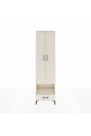 Arges Dolap 4 Raflı Tek Çekmeceli Tek Askılı 60x30x221 Aytaşı-Aytaşı