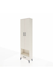 Arges Dolap 4 Raflı Tek Çekmeceli Tek Askılı 60x30x221 Aytaşı-Aytaşı