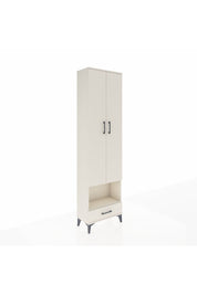 Arges Dolap 5 Raflı Tek Çekmeceli Tek Askılı 60x30x221 Aytaşı-Aytaşı