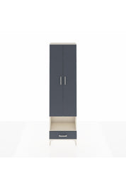 Arges Dolap 5 Raflı Tek Çekmeceli Tek Askılı 60x30x221 Aytaşı-Antrasit