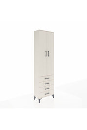 Arges Dolap 4 Raflı 4 Çekmeceli 2 Kapaklı 60x30x221 Aytaşı-Aytaşı