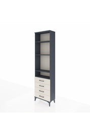 Arges Dolap 4 Raflı 4 Çekmeceli 60x30x221 Antrasit-Aytaşı