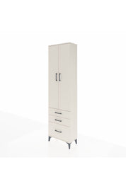 Arges Dolap 2 Raflı 3 Çekmeceli Tek Askılı 60x30x221 Aytaşı-Aytaşı