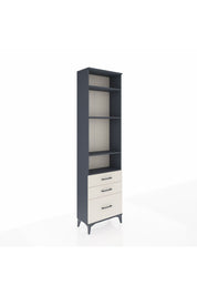 Arges Dolap 4 Raflı 3 Çekmeceli 60x30x221 Antrasit-Aytaşı