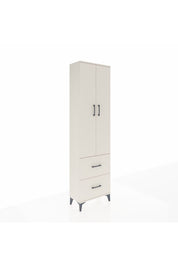 Arges Dolap 2 Raflı 2 Çekmeceli Tek Askılı 60x30x221 Aytaşı-Aytaşı