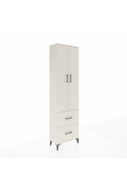 Arges Dolap 4 Raflı 2 Çekmeceli 2 Kapaklı 60x30x221 Aytaşı-Aytaşı