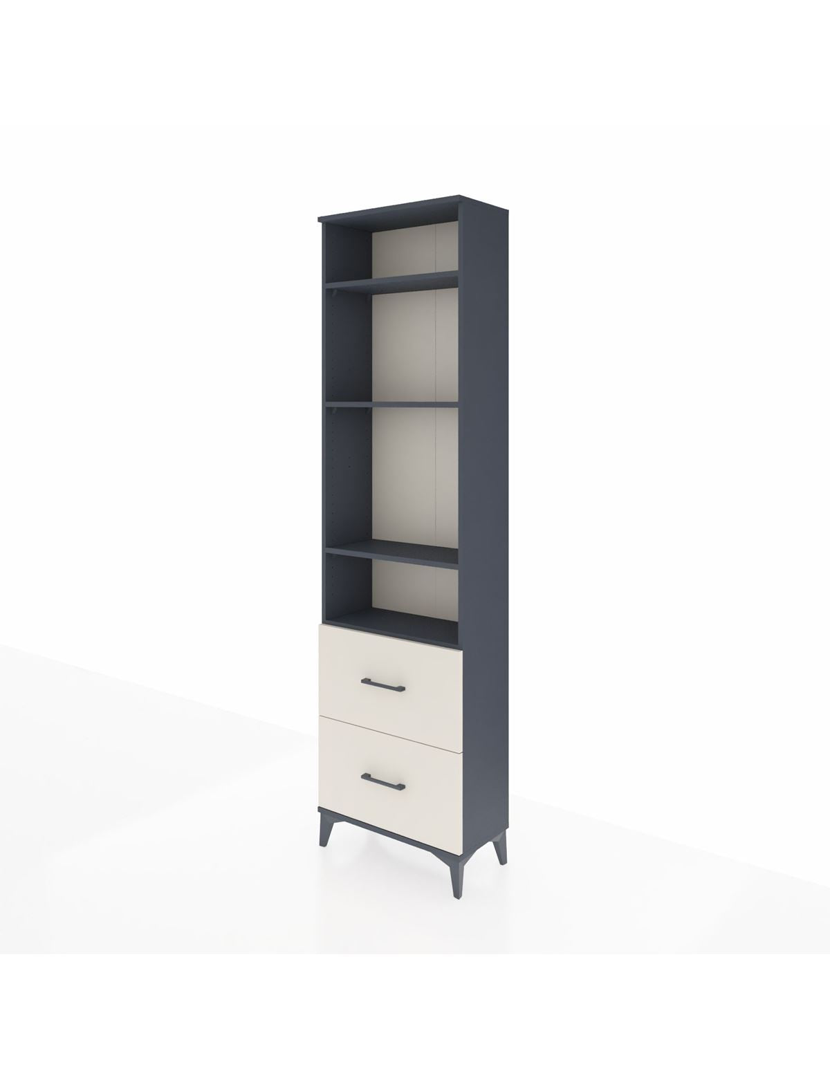 Arges Dolap 4 Raflı 2 Çekmeceli 60x30x221 - S29M036V4A