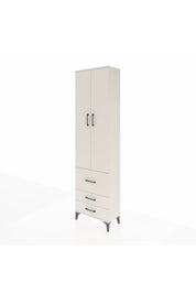 Arges Dolap 2 Raflı 3 Çekmeceli Tek Askılı 60x30x221 Aytaşı-Aytaşı