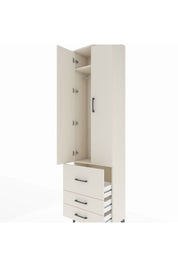 Arges Dolap 2 Raflı 3 Çekmeceli Tek Askılı 60x30x221 Aytaşı-Aytaşı